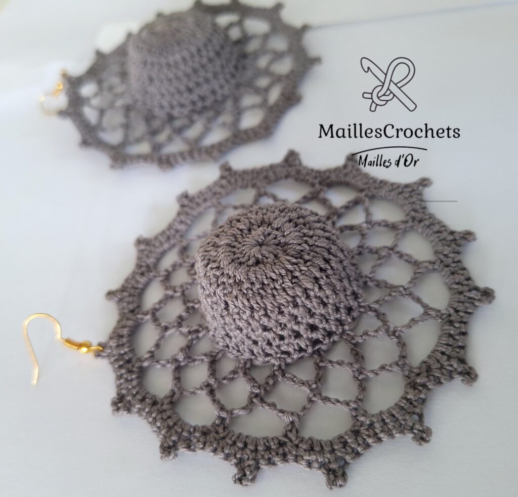Photo Boucle d'oreille chapeau