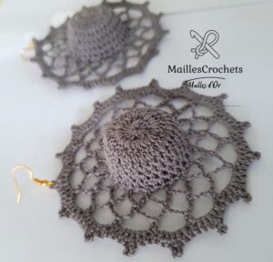 Photo Boucle d'oreille chapeau